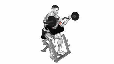 EZ Bar Preacher Curl