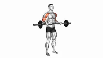 EZ Bar Drag Curl