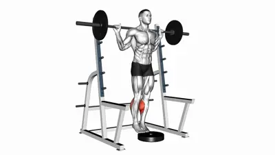 Barbell Standing Calf Raise