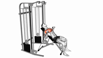 Cable Incline Bench Press