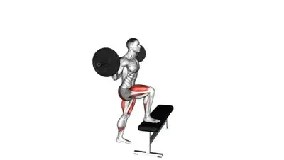 Barbell Step Ups