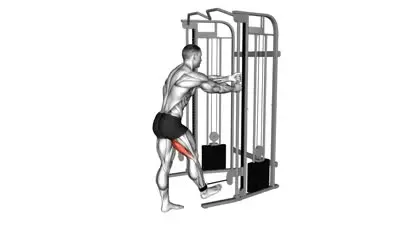 Cable Standing Leg Curl