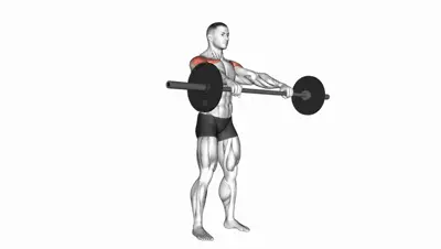 Barbell Front Raise