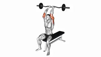 EZ Bar Seated Overhead Extension