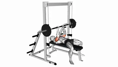 Smith Close Grip Bench Press